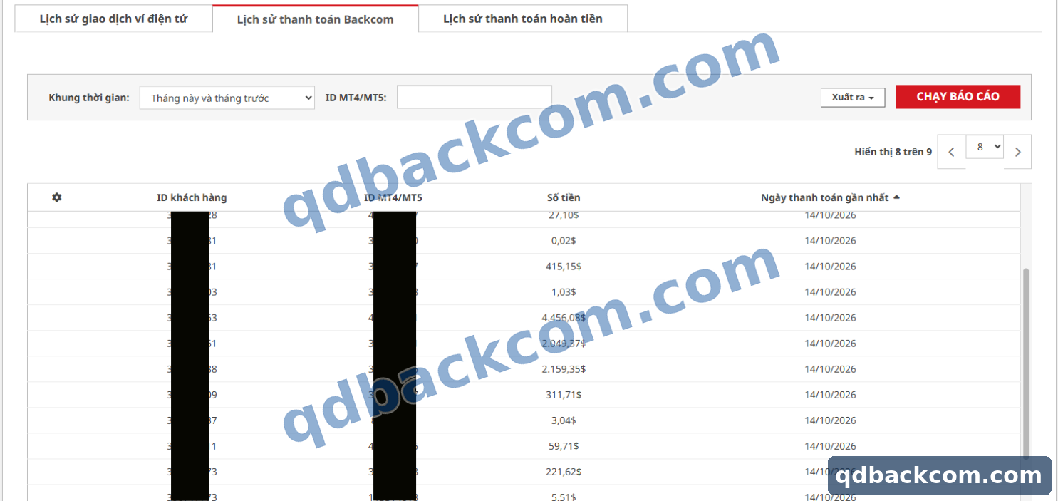 Lịch sử thanh toán backcom - XM, ảnh 7